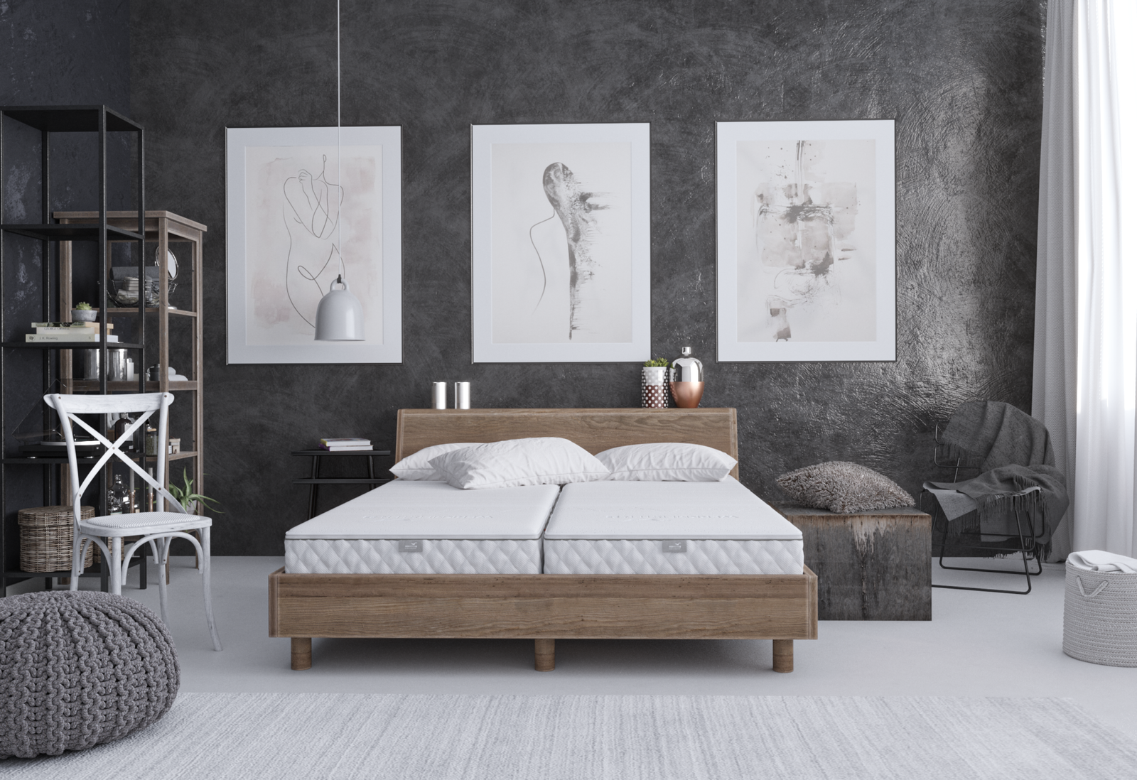 3d visualization of Werkmeister bed design