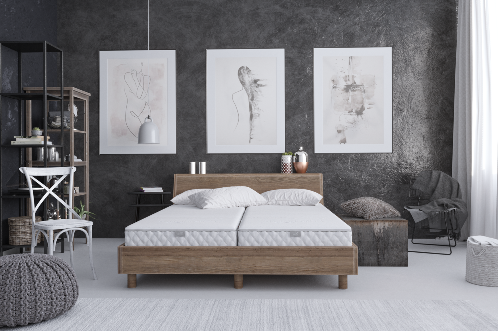 3d visualization of Werkmeister bed design